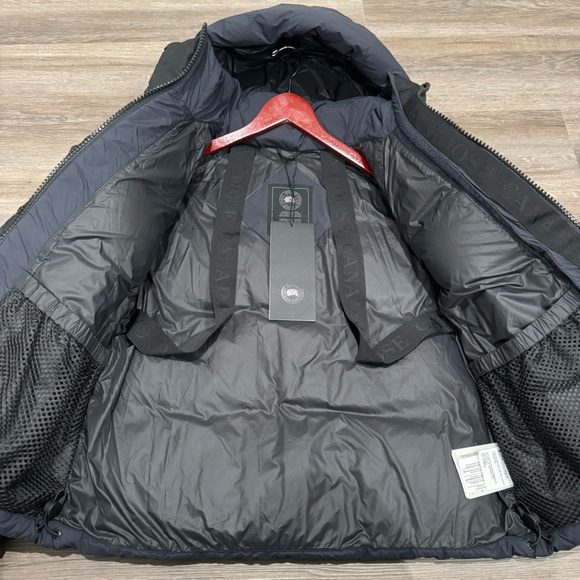 Canada Goose Junction Puffer Jacket Coat Parka In Navy Marine 2602LB - Picture 6 of 13